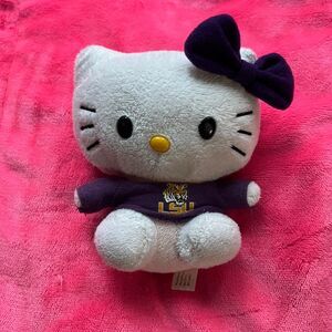 Hello Kitty LSU Collegiate Plush 6” Sanrio
